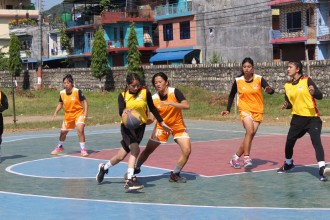 नवौं राष्ट्रिय : बास्केटबलमा गण्डकी, एपीएफ र आर्मी विजयी
